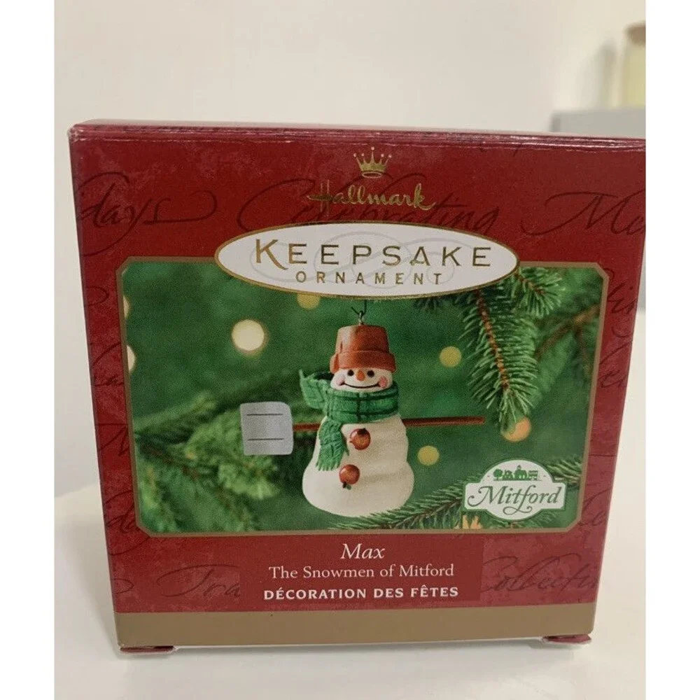 2000 MAX - The Snowmen of Mitford Hallmark Keepsake Ornament